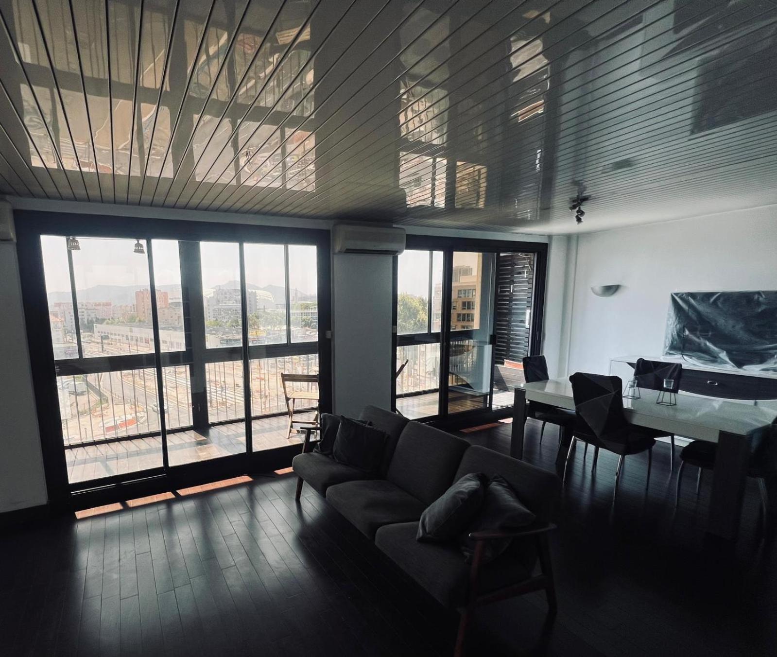 Appartement 2 Chambre Et Grand Sejour 100M2 A 5 Min Du Stade Velodrome Marseilles Buitenkant foto